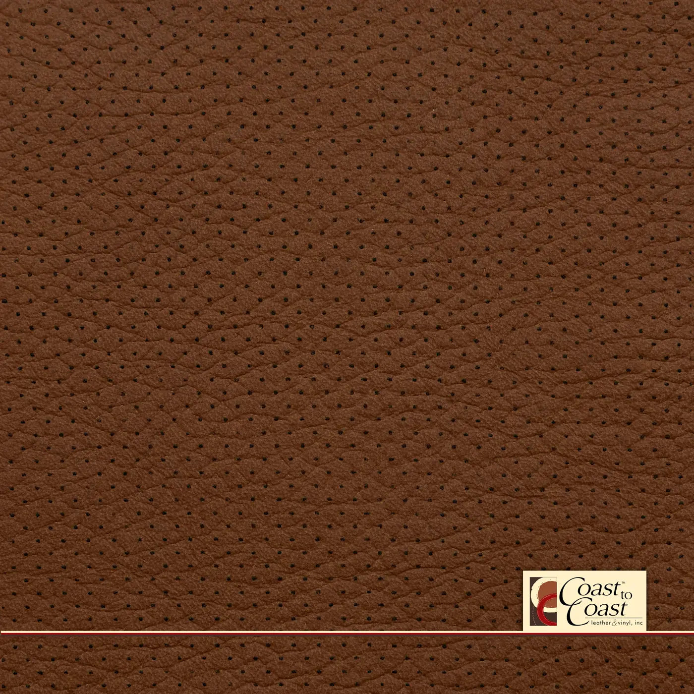 Ford Umber Fury Full Hide / Mini Perf (1/8In) Leather